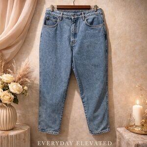 Bill Blass Vintage High-Rise Classic Denim Jeans | Size 16